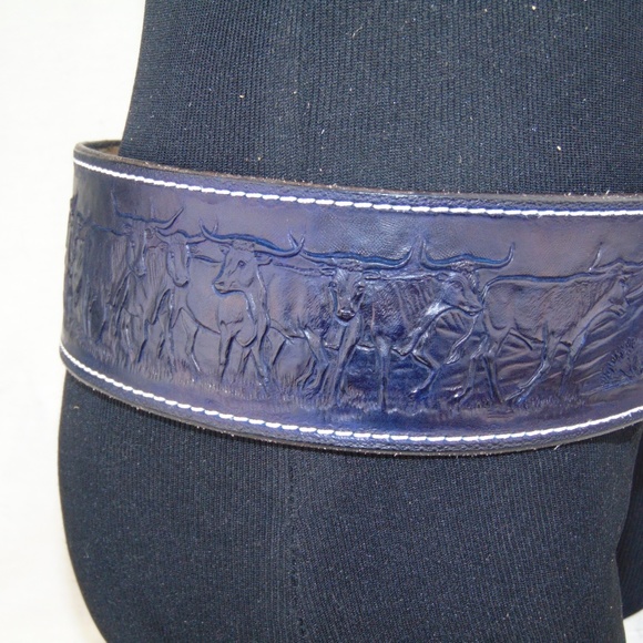 LEATHER SASH BELT